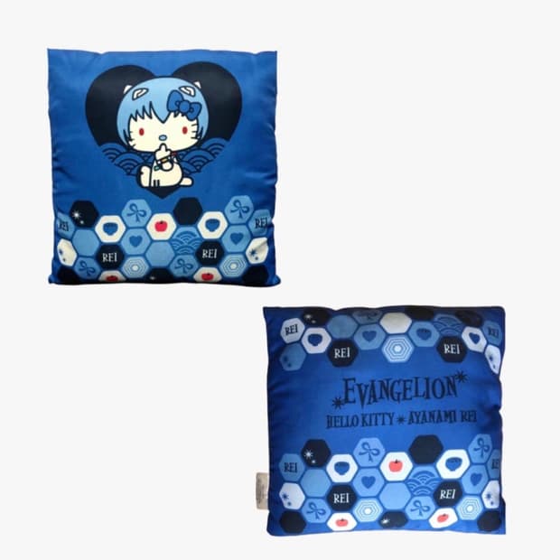 에반게리온 키티 양면쿠션 레이 ver