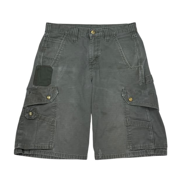 칼하트 빈티지 모스그린 카펜터 카고 쇼츠 반바지 30