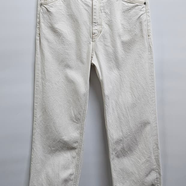 SATUR 세터 아이보리 데님 팬츠 L