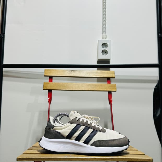 260) 아디다스 운동화 남성 남자 신발 런 70 화이트 그레이