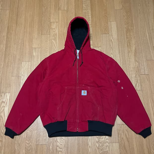 [XL] 90s USA 빈티지 칼하트 JQ1000 Red