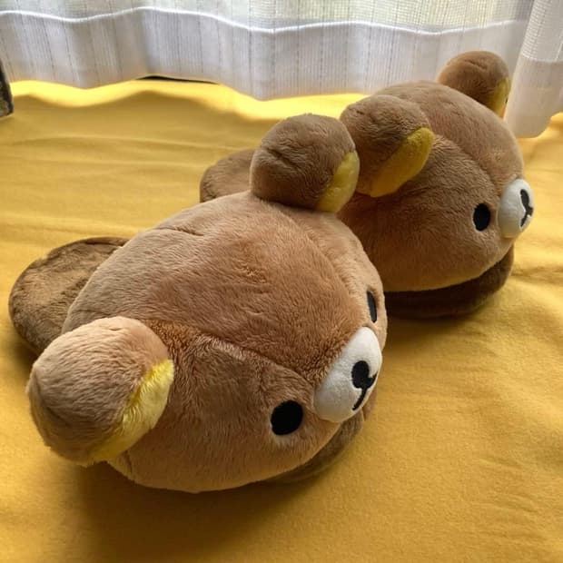 리락쿠마 슬리퍼