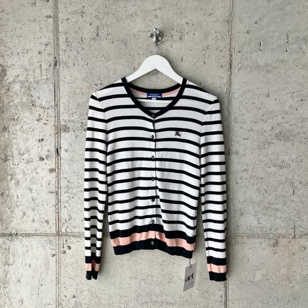 Burberry 버버리 로고 가디건