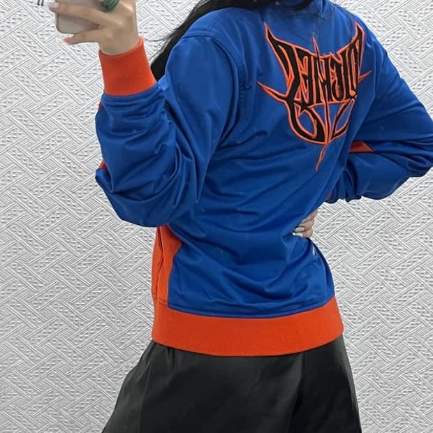 디키즈 빈티지 스트릿 펑크 키치 Y2K 져지 집업 90 C10933