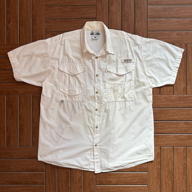 Columbia fishing 1/2 shirts