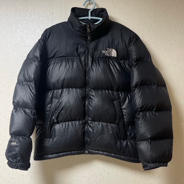 노스페이스 눕시 구스다운 패딩자켓 블랙 95