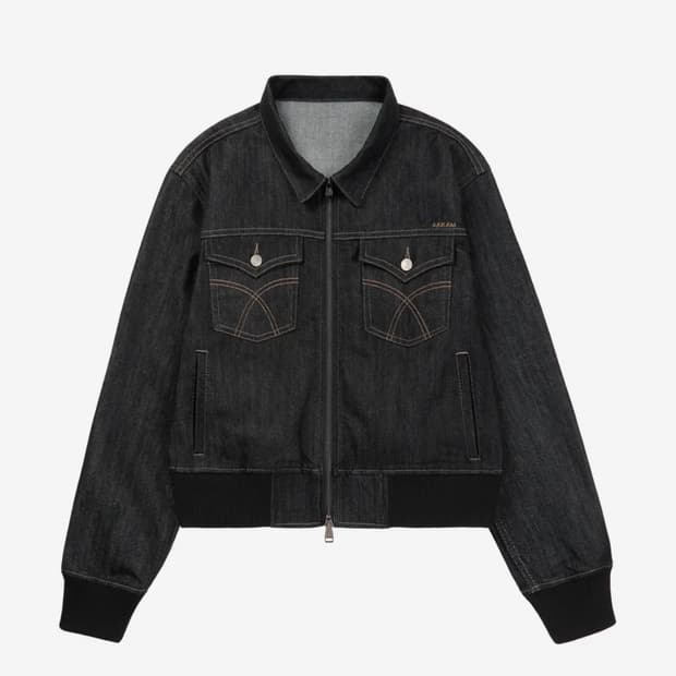 아캄 데님 집업 자켓