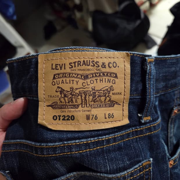 리바이스 오랜지탭 ,사이즈 28-29 추정