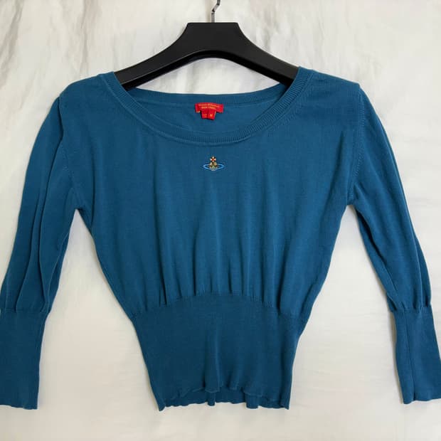 비비안웨스트우드 5부 니트