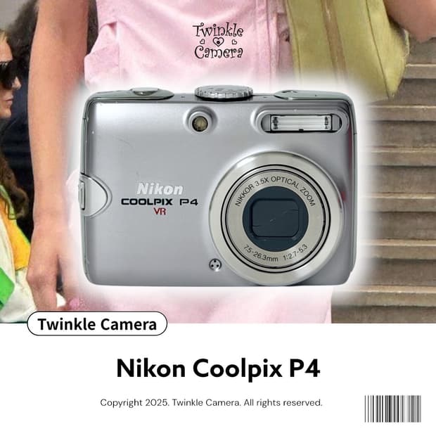 (태연/조이✨) Nikon 니콘 쿨픽스 P4