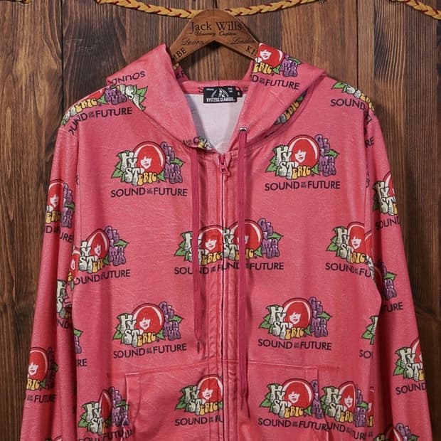 히스테릭 글래머 SOUND OF FUTURE 후드집업