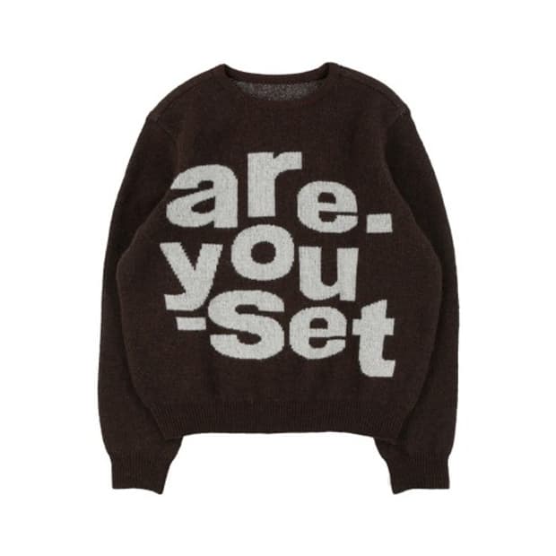 [L] 더콜디스트모먼트 are 니트 브라운