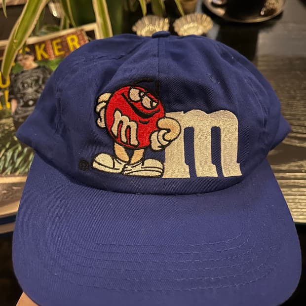 90s m&ms ball cap