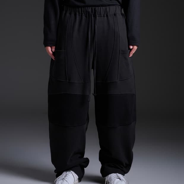 wapworks w074 바이커 스웻팬츠 기모 버전