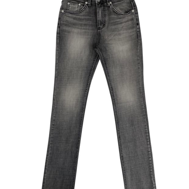 HIGH WAIST STRAIGHT GRAY