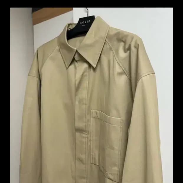 우영미 코튼 크롭셔츠 50size