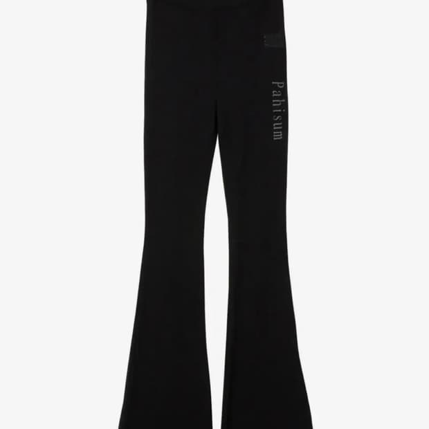 파히섬 매쉬 부츠컷 팬츠