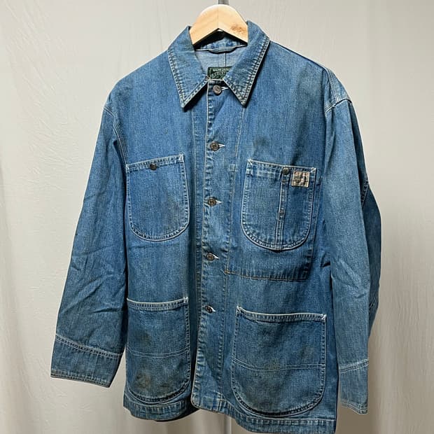 Polo country 90s denim chore jacket