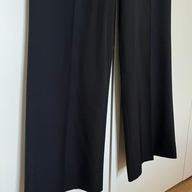 르메르 20SS 와이드 레그 팬츠 캐비어 48