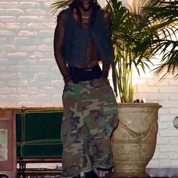 [구매] 조슈아자말 카모팬츠 M