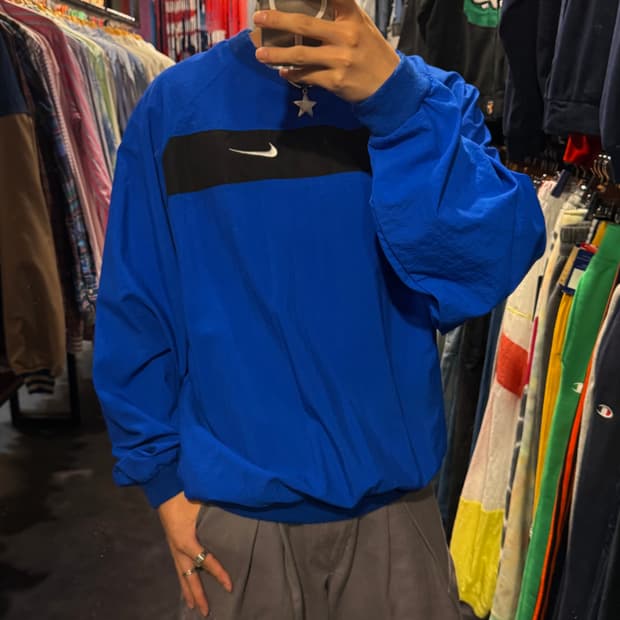 [IM] Nike 나이키 스우시 웜업 블루 블랙