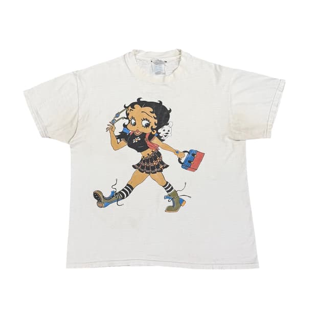 빈티지 90s Betty Boop 베티붑 티셔츠