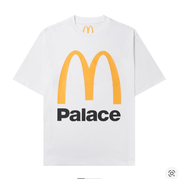 팔라스 x 맥도날드 로고 티셔츠 화이트 - S