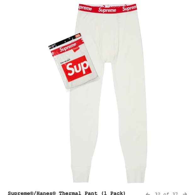 슈프림 히트택 새상품 S/P