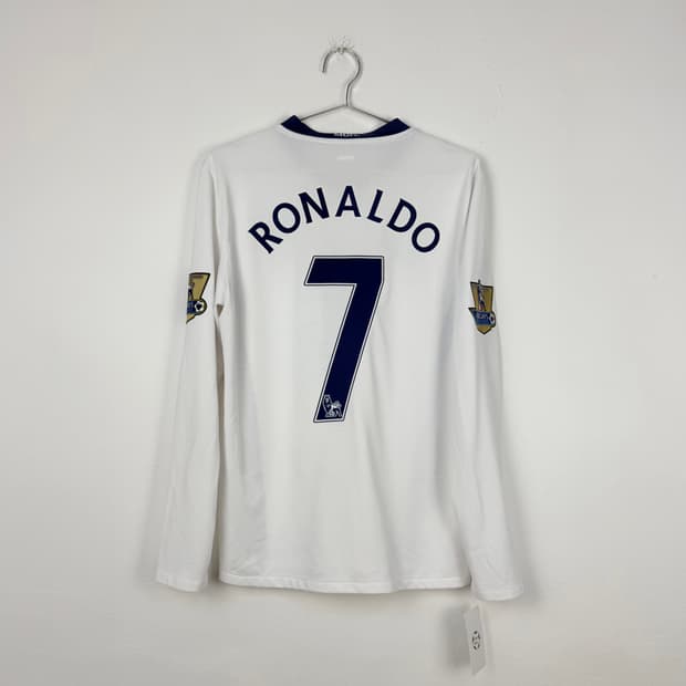 08-09 맨유 어웨이 호날두 긴팔 유니폼