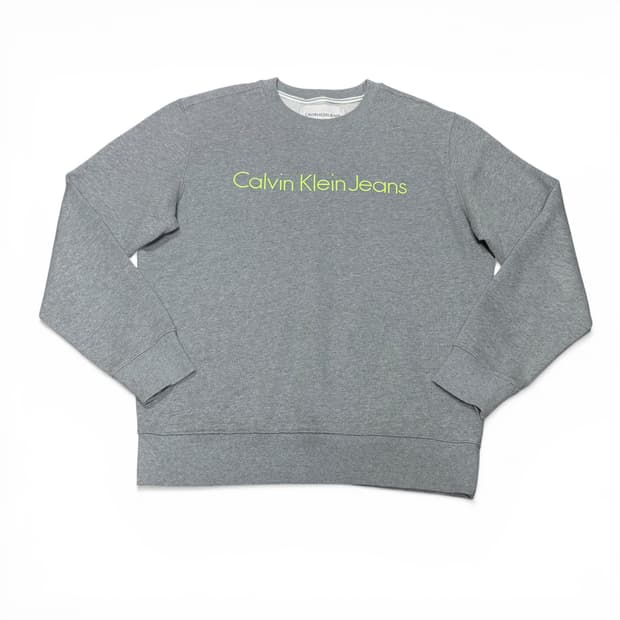 L 캘빈클라인 CK 그레이 맨투맨