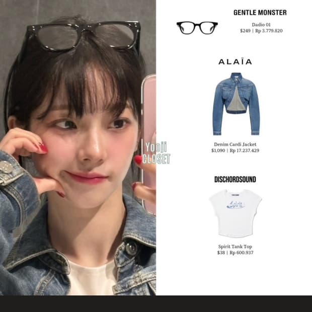 젠틀몬스터 다디오01 카리나 안경