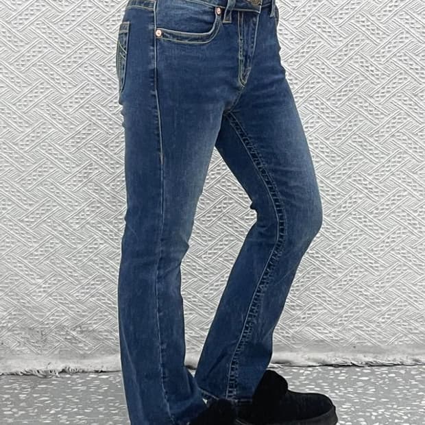 트루릴리전 Y2K 데님 청바지 28인치 C06995