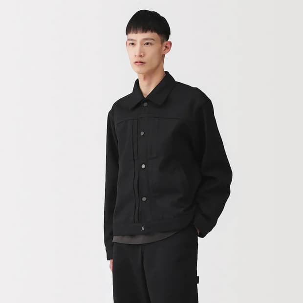 무지 라보 데님 자켓 s