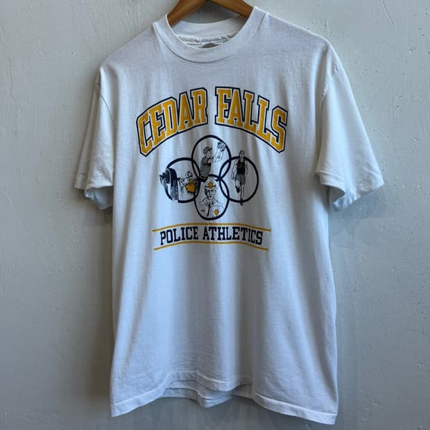80~90s HANES 헤인즈 반팔 티셔츠 Made in USA