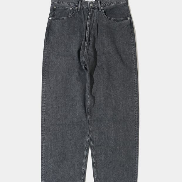 엔즈앤드민즈 릴렉스핏 5 포켓 데님 (워시드블랙/L) 새상품