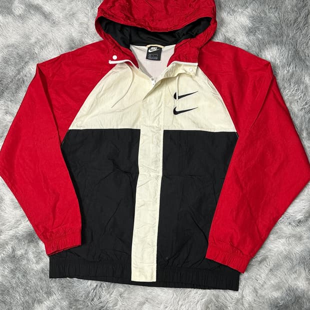 나이키 더블스우시 우븐 바람막이 L