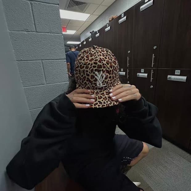 오피움 스타일 커스텀 호피cap