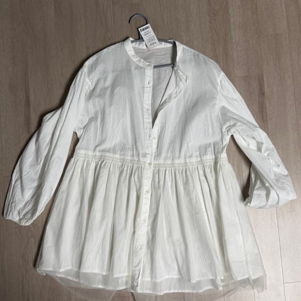 빈티지 셔츠 원피스 블라우스