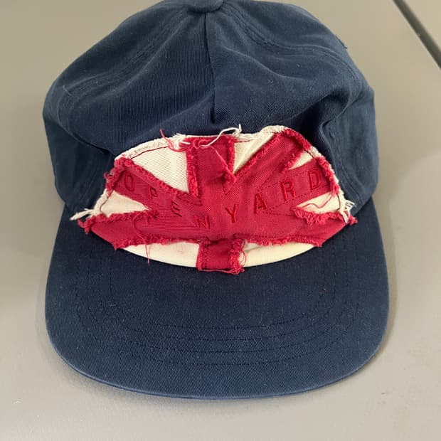 오와이 UNION CUT PATCH CAP, 택O,새상품