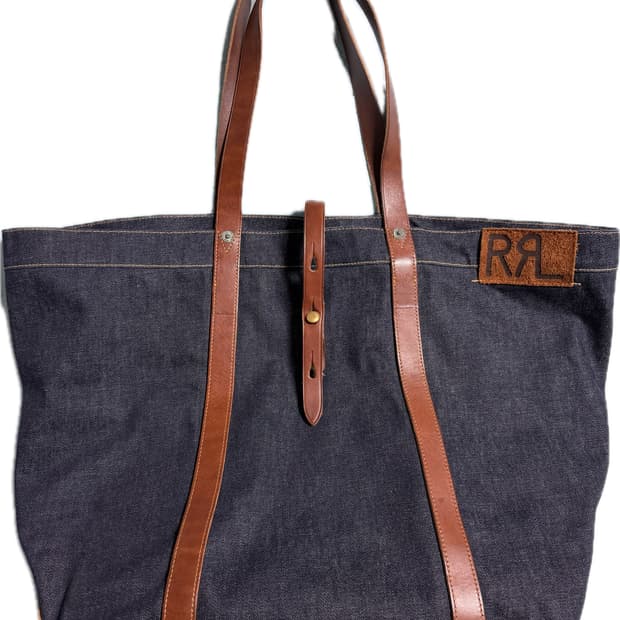 RRL 데님 토트