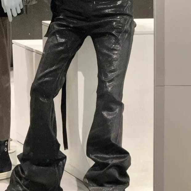 릭오웬스 24SS 더트 볼란 부츠컷 글리터 SBF