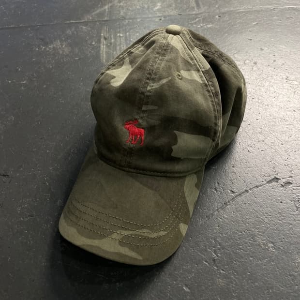 아베크롬비 카모 볼캡 