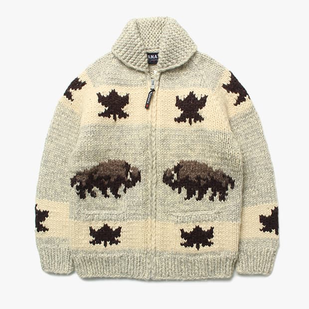  KANATA "Knit Zip-up"