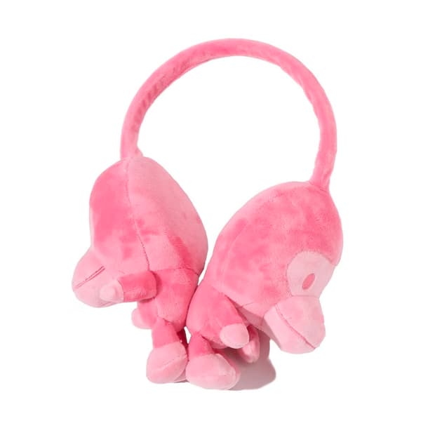 bape 베이프 귀마개 베이비 마일로 핑크 에이프