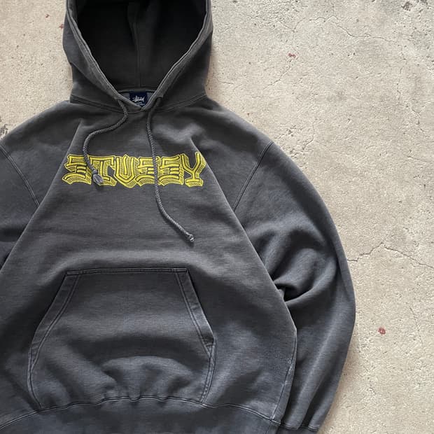00s Stussy Faded Hoodie(USA Made)