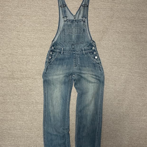 X-GIRL denim overall