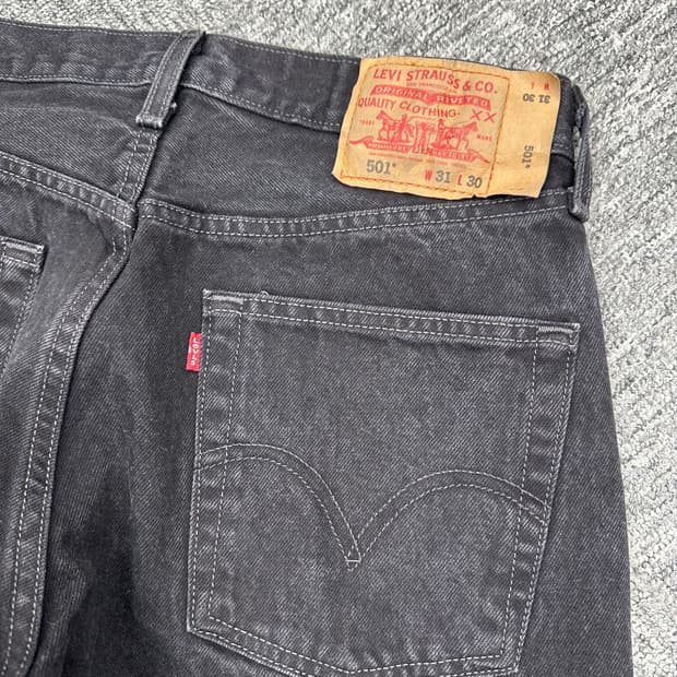 (허단39)00'S 리바이스 501 블랙-M1904