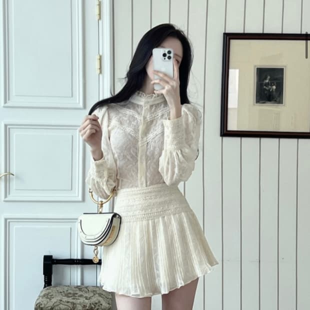 라벨르블랑 로즈데떼 투피스