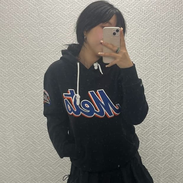 미첼앤네스 뉴욕메츠 기모 스웻 후드티 90 C06392