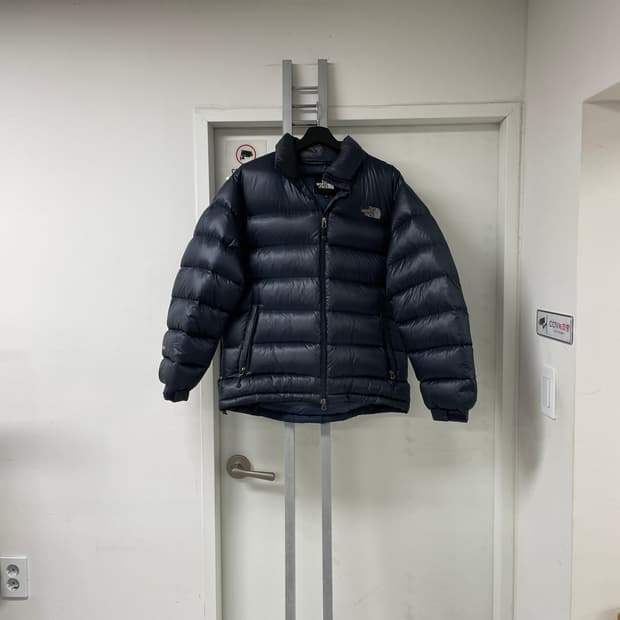 노스페이스 800 네이비 패딩 100